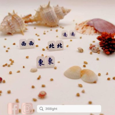 麻雀創意趣味防敏感耳環耳釘