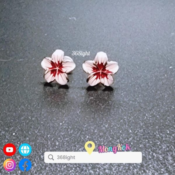 925銀梅花古風耳環925 sliver earrings