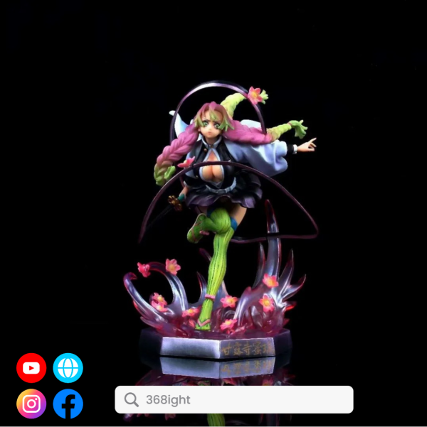 鬼滅之刃 戀柱 甘露寺蜜璃手辦模型 - Image 5