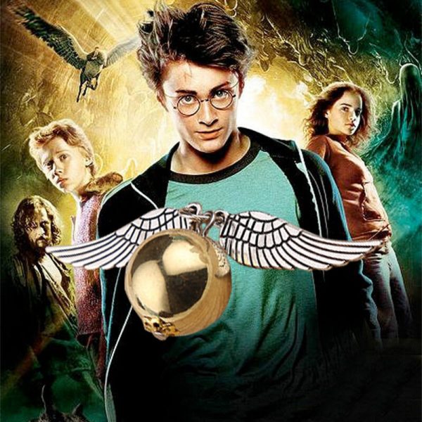 哈利波特 金飛賊金探子項鏈 Golden Snitch Necklace