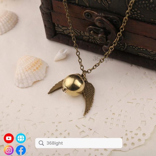 哈利波特 金飛賊金探子項鏈 Golden Snitch Necklace - Image 4