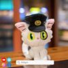 帶帽白貓cap white cat