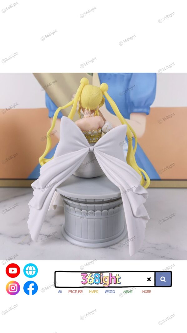 美少女戰士  倩尼迪公主 月野兔坐姿模型 - Image 4