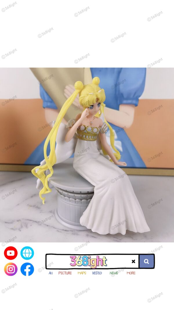 美少女戰士  倩尼迪公主 月野兔坐姿模型 - Image 2