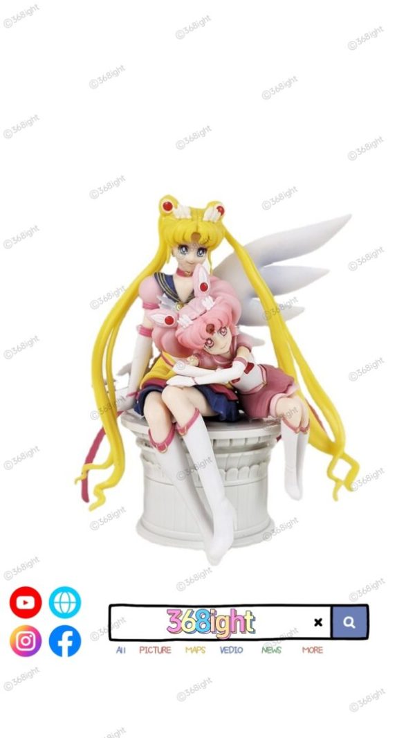 美少女戰士 月野兔 豆釘兔 坐姿模型