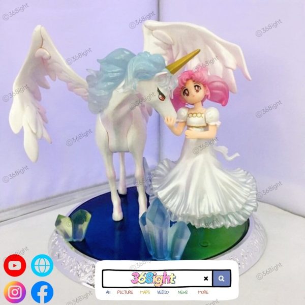 美少女戰士豆釘兔 Small Lady 獨角馬場景模型