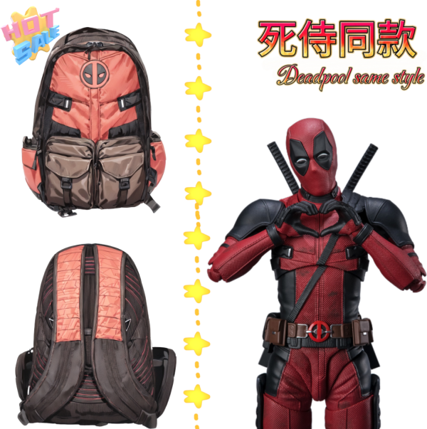 超級英雄死侍 同款背包雙肩包手提電腦DeadPool backpack laptop Bag