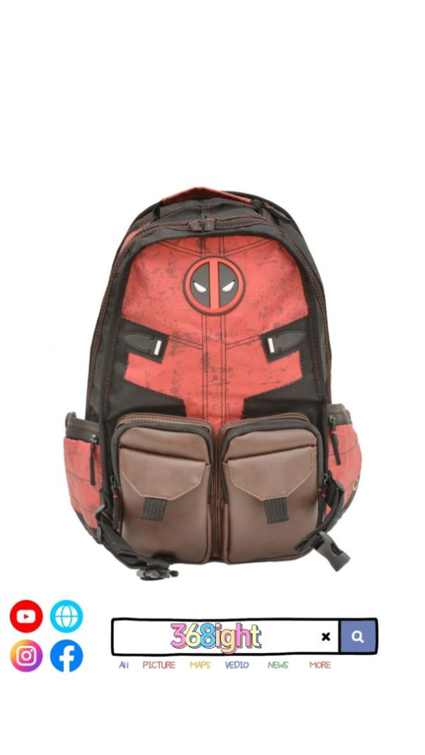超級英雄死侍 同款背包雙肩包手提電腦DeadPool backpack laptop Bag - Image 6