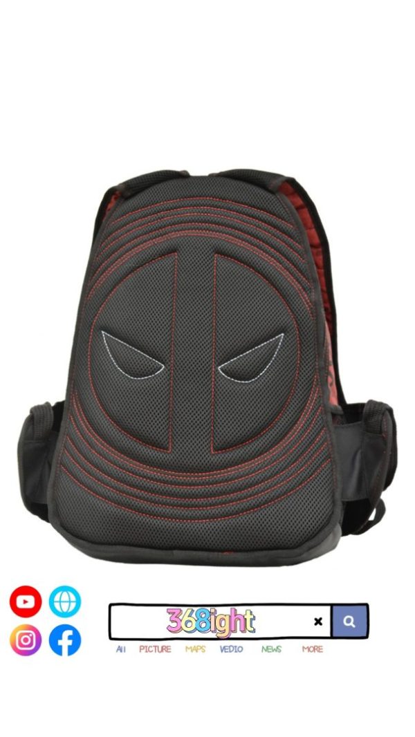 超級英雄死侍 同款背包雙肩包手提電腦DeadPool backpack laptop Bag - Image 4