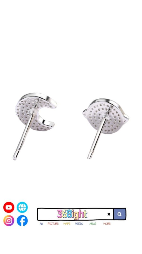 純銀宇宙星空耳環Sterling silver cosmic sky earrings - Image 3