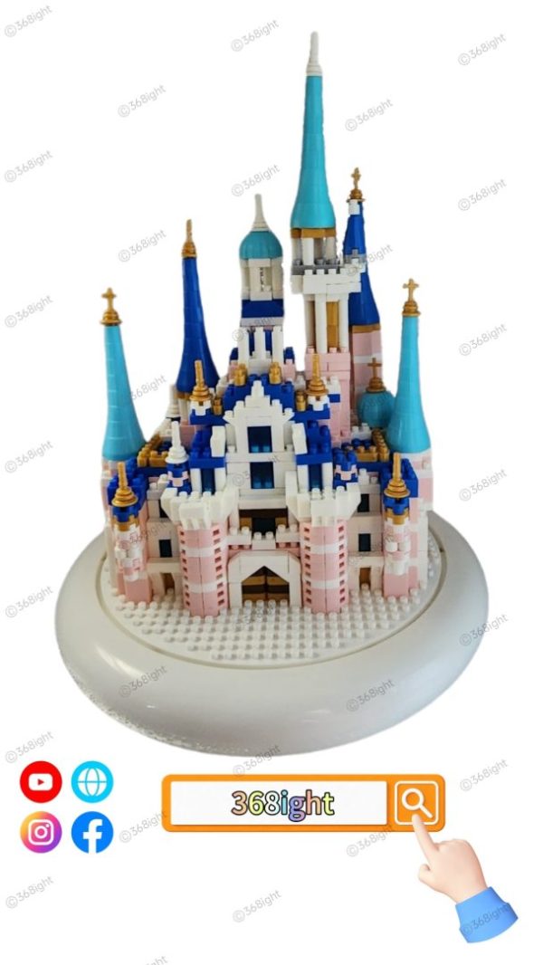 夢幻魔法公主城堡樂高LEGO 模型手辦 - Image 2