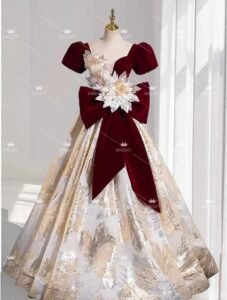 奢華蝶戀花敬酒服