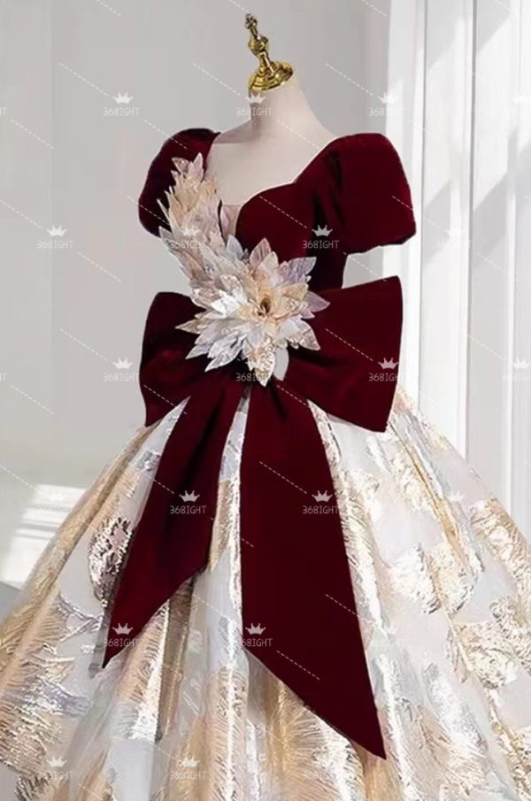 奢華蝶戀花敬酒服 - Image 3
