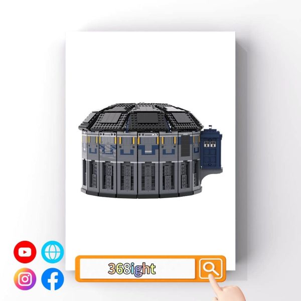 Doctor Who 12th神秘博士T 娘 異世奇人 T娘Tardis Figure Lego 模型手辦 - Image 4