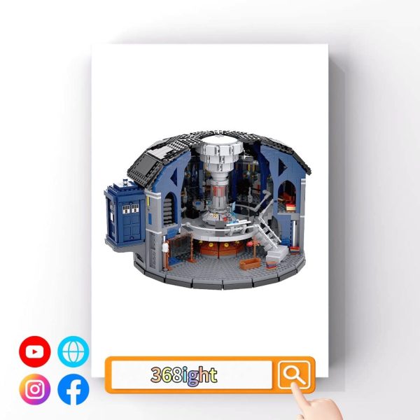 Doctor Who 12th神秘博士T 娘 異世奇人 T娘Tardis Figure Lego 模型手辦 - Image 2