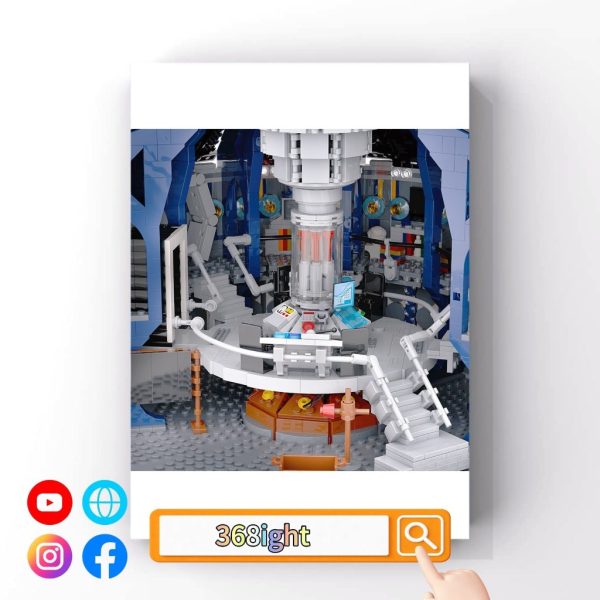 Doctor Who 12th神秘博士T 娘 異世奇人 T娘Tardis Figure Lego 模型手辦 - Image 3