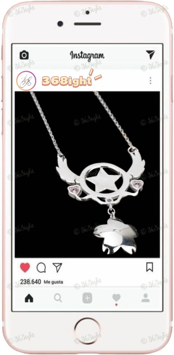 百變小櫻新款櫻花初代權杖頸鏈 Cardcaptor Sakuran Necklace - Image 3