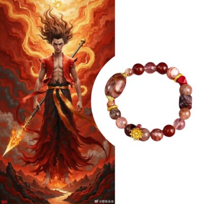 魔童鬧海哪吒衍生瑪瑙手串