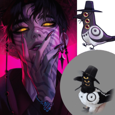 Kpop Demon Hunters Suessie Crow 獵魔女團烏鴉公仔
