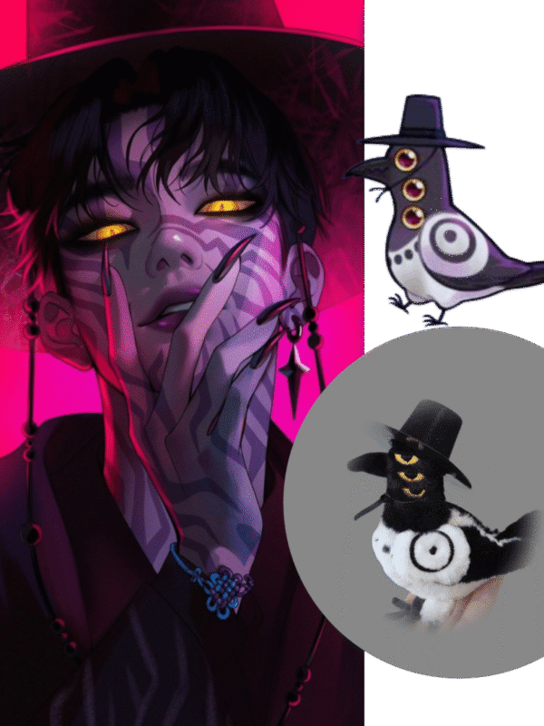 Kpop Demon Hunters Suessie Crow 獵魔女團烏鴉公仔