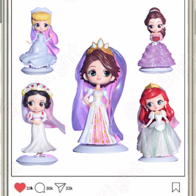 婚紗在逃公主蛋糕Figure RunAway Princess