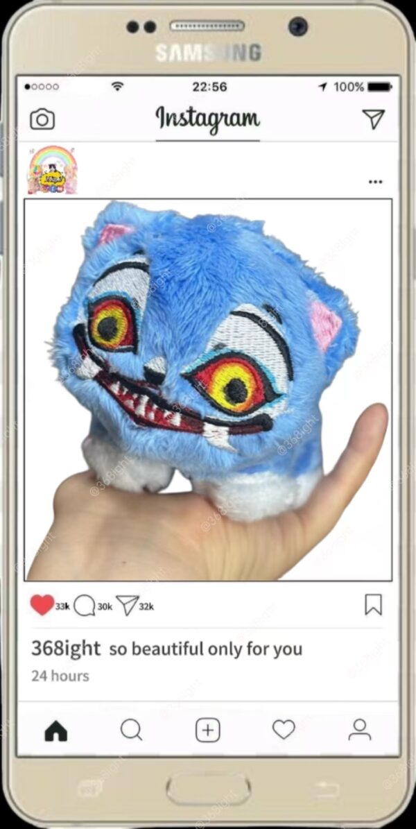 Kpop 獵魔女團 Derpy 老虎貓咪公仔 - Image 6