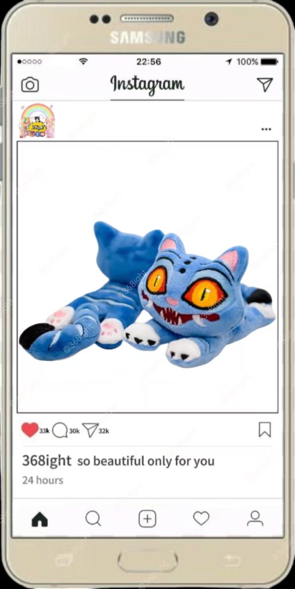 Kpop 獵魔女團 Derpy 老虎貓咪公仔 - Image 7