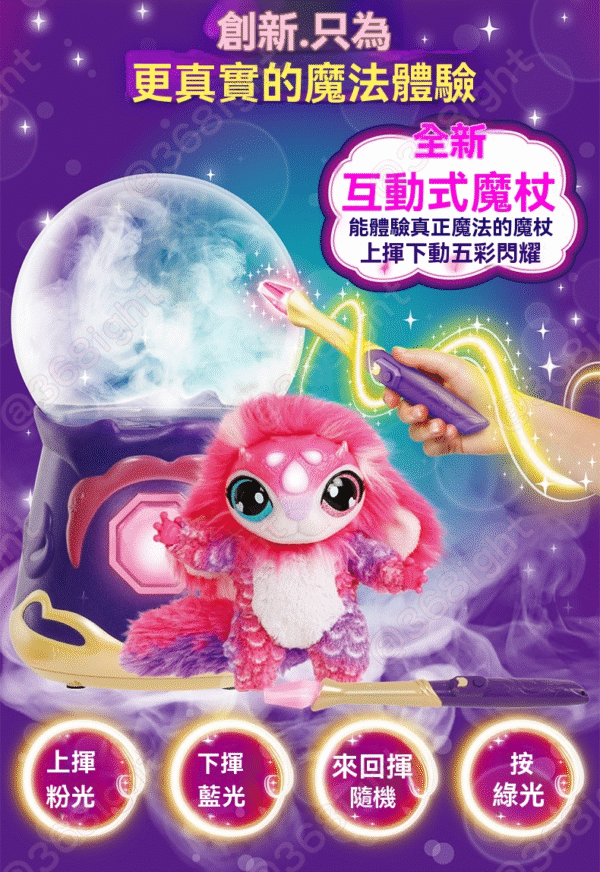 Magic Mixies 魔法小夜燈水晶球玩具 - Image 6