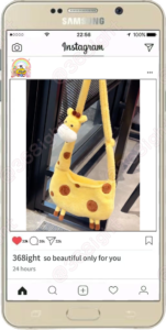 可愛童趣小鹿手袋