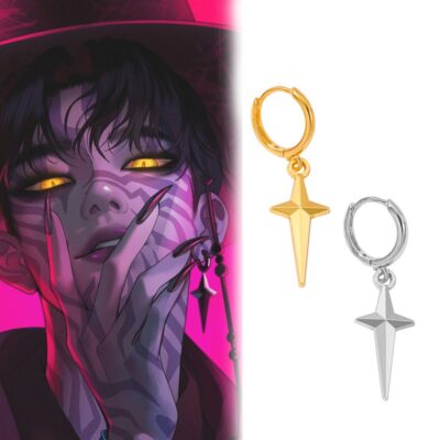 Kpop Demon Hunters Jinu 同款耳环