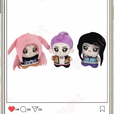 Kpop Demon Hunters Huntrix 迷利公仔