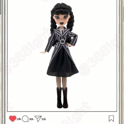 Wednesday Addams 亞當斯經典造型Figure