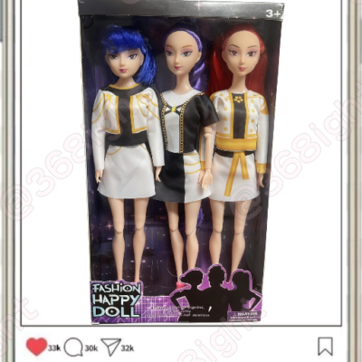 kpop demon hunters Huntrix 娃娃