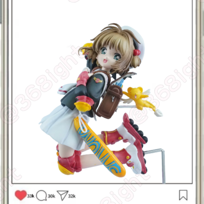 百變小櫻基路仔滑輪木之本櫻手辦