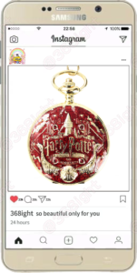 Harry Potter 金探子懷錶鐘錶