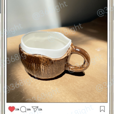 個性創意禮品椰子咖啡杯馬克杯