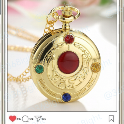 美少女戰士寶石月棱镜變身器懷錶