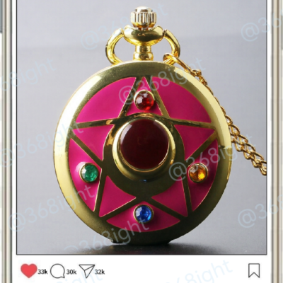 美少女戰士 Sailor Moon 懷錶鐘錶