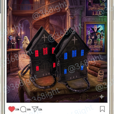 尖叫旅社 吸血鬼城堡手袋