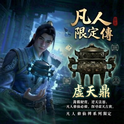凡人修仙傳·虛天鼎動畫實體文創擺件